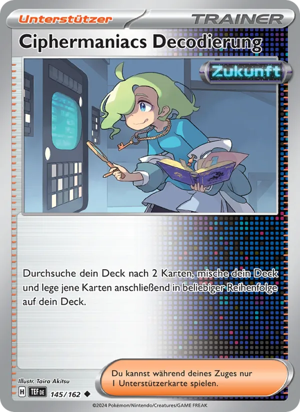 Ciphermaniacs Decodierung (Temporal Forces #145/162)