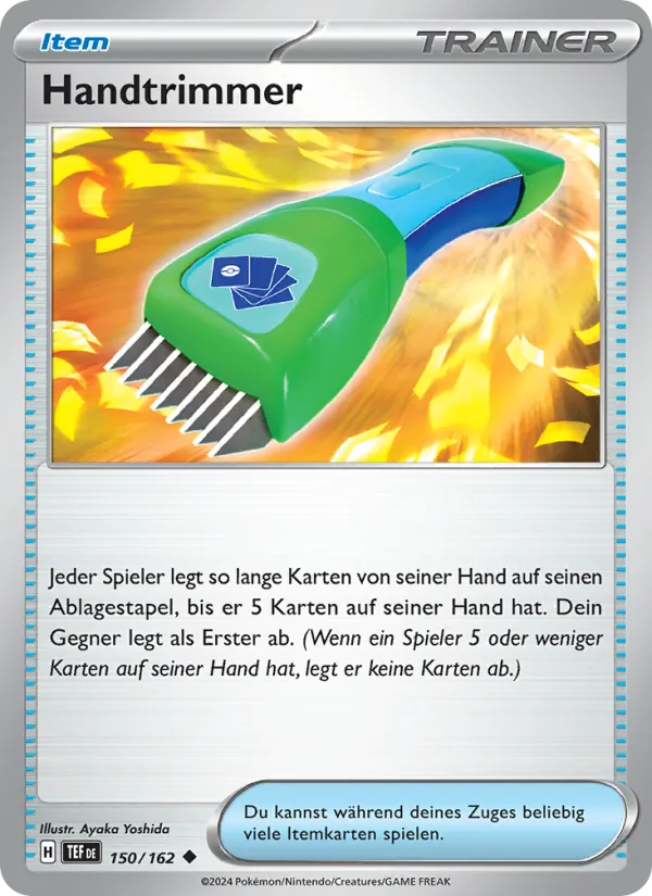 Handtrimmer (Gewalten der Zeit #150/162)