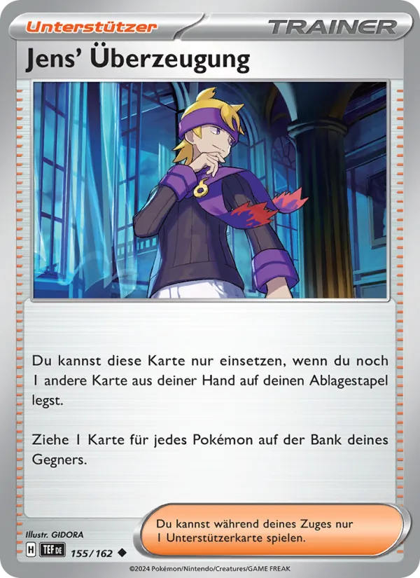 Jens' Überzeugung (Temporal Forces #155/162)