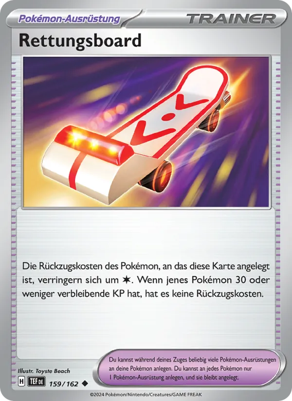 Rettungsboard (Gewalten der Zeit #159/162)