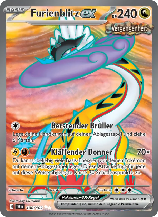 Furienblitz-ex (Gewalten der Zeit #196/162)