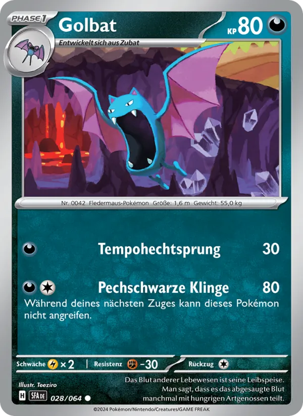 Golbat (Shrouded Fable #028/64)