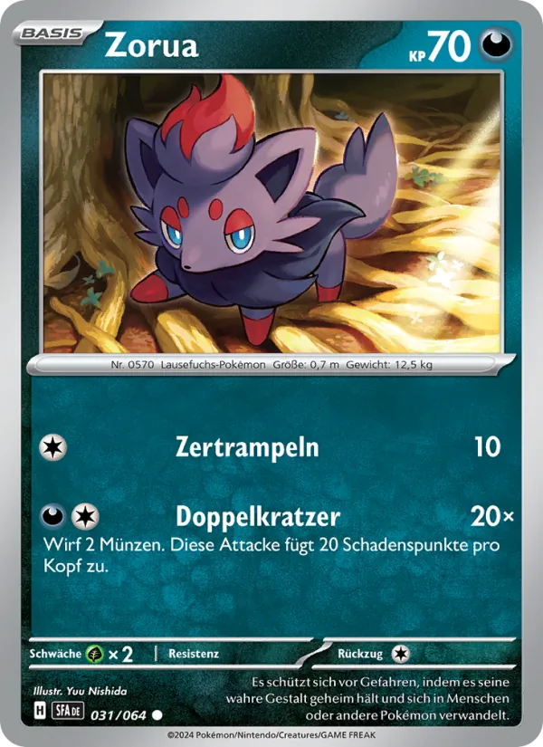 Zorua (Nebel der Sagen #031/64)