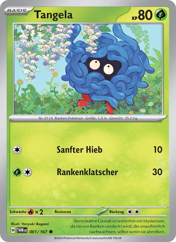 Tangela (Maskerade im Zwielicht #001/167)