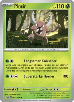 Pinsir (Maskerade im Zwielicht #003/167)
