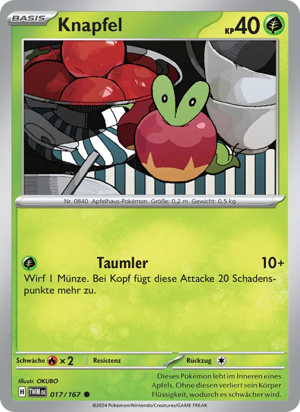 Knapfel (Maskerade im Zwielicht #017/167)