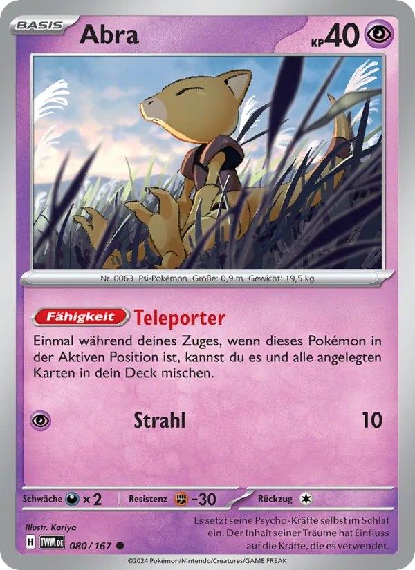 Abra (Twilight Masquerade #080/167)