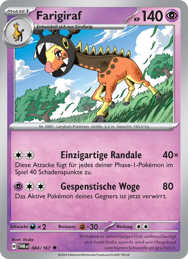 Farigiraf (Maskerade im Zwielicht #084/167)