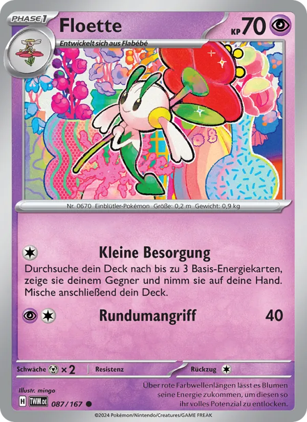 Floette (Maskerade im Zwielicht #087/167)