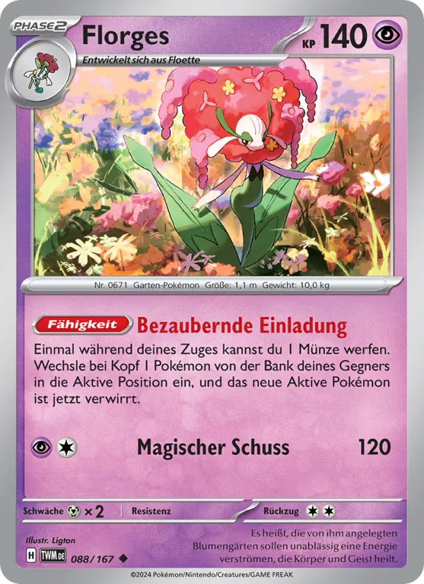 Florges (Maskerade im Zwielicht #088/167)