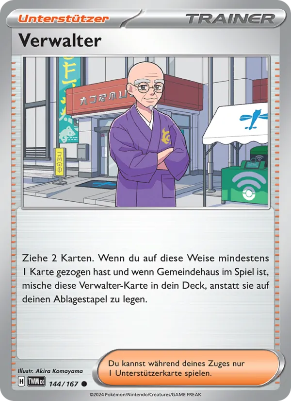 Verwalter (Maskerade im Zwielicht #144/167)
