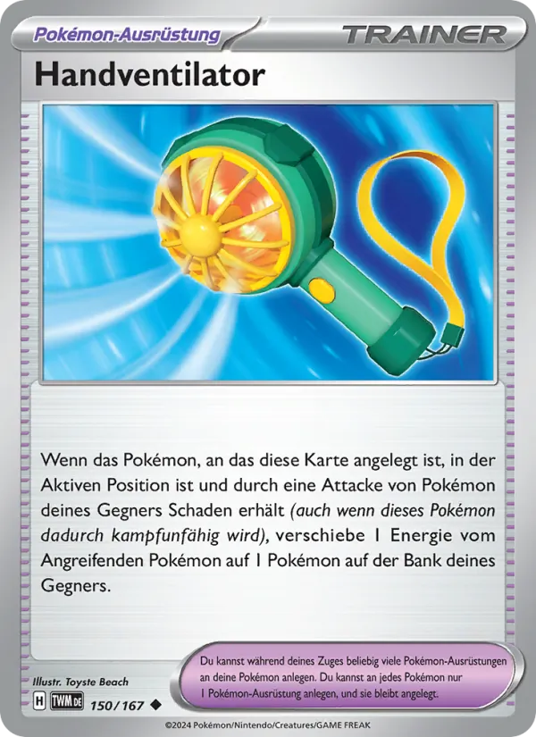 Handventilator (Maskerade im Zwielicht #150/167)