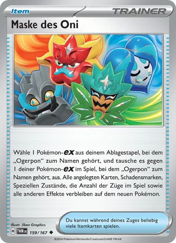 Maske des Oni (Maskerade im Zwielicht #159/167)