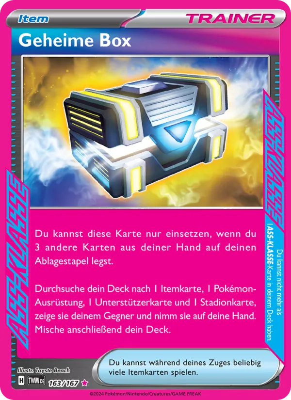 Geheime Box (Twilight Masquerade #163/167)