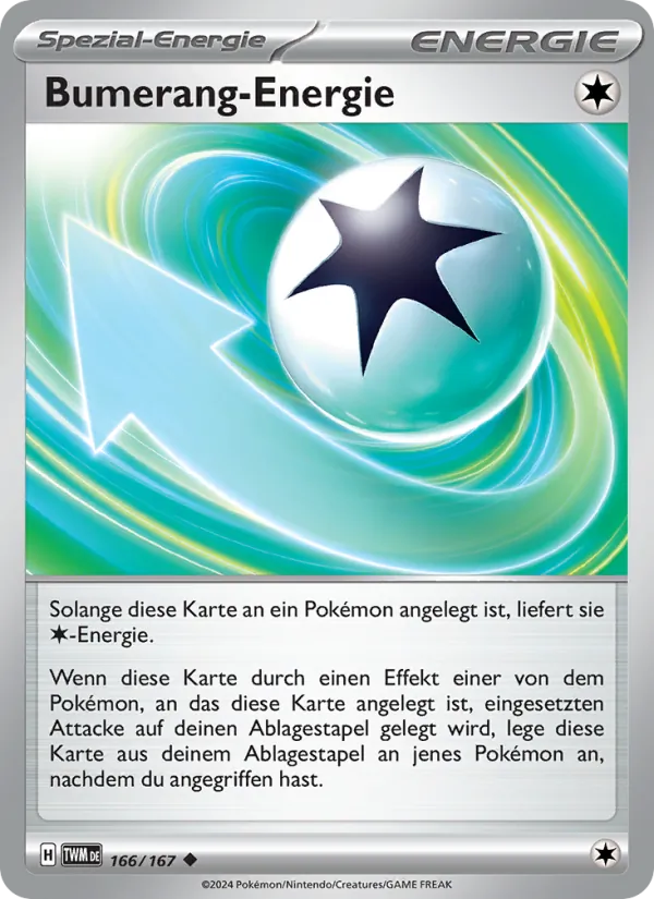 Bumerang-Energie (Twilight Masquerade #166/167)