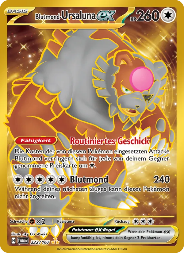 Blutmond-Ursaluna-ex (Maskerade im Zwielicht #222/167)
