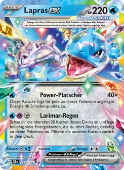Lapras-ex (Stellarkrone #032/142)