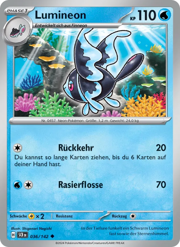 Lumineon (Stellarkrone #036/142)