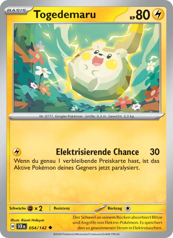 Togedemaru (Stellarkrone #054/142)