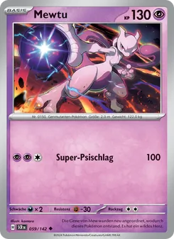 Mewtu (Stellarkrone #059/142)