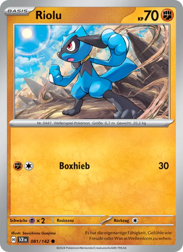 Riolu (Stellar Crown #081/142)