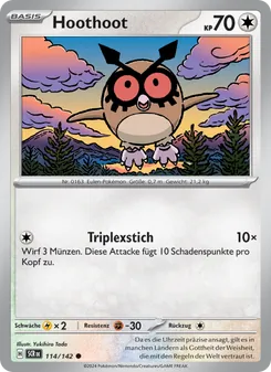 Hoothoot (Stellarkrone #114/142)
