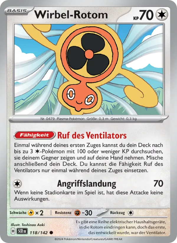 Wirbel-Rotom (Stellar Crown #118/142)