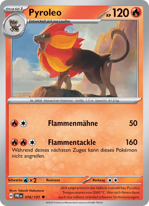 Pyroleo (Prismatische Entwicklungen #016/131)