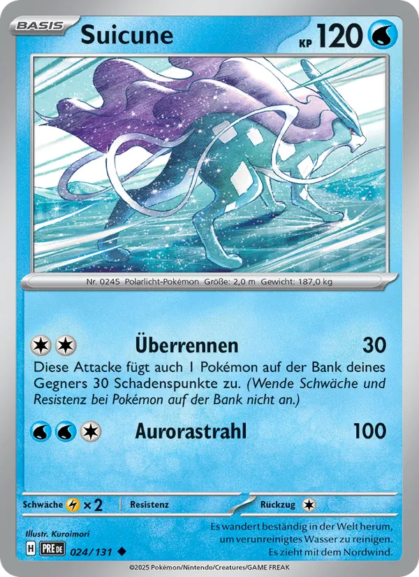 Suicune (Prismatische Entwicklungen #024/131)