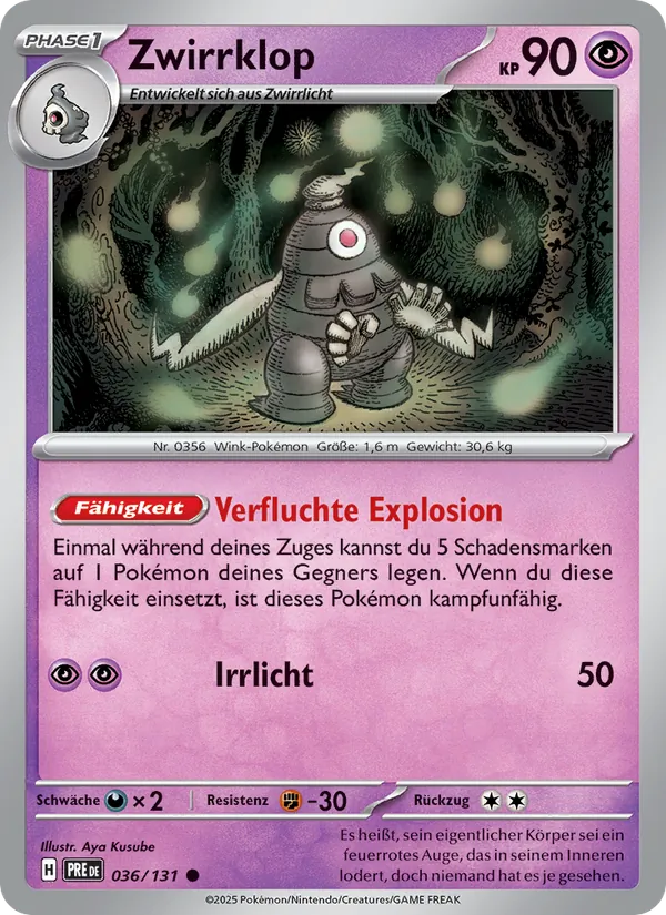 Zwirrklop (Prismatische Entwicklungen #036/131)