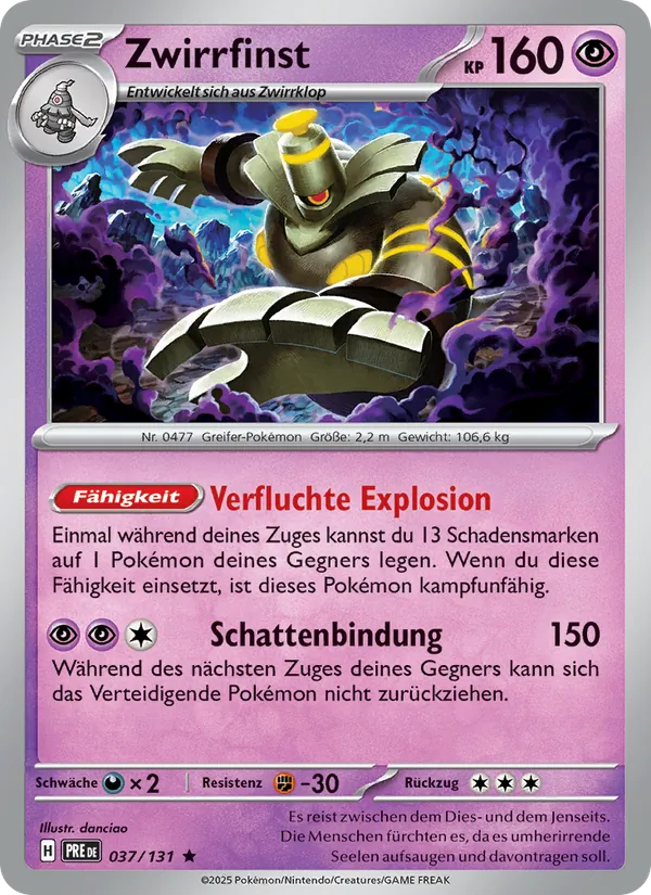 Zwirrfinst (Prismatische Entwicklungen #037/131)