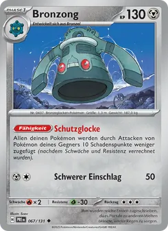 Bronzong (Prismatische Entwicklungen #067/131)