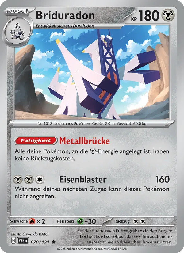 Briduradon (Prismatic Evolutions #070/131)