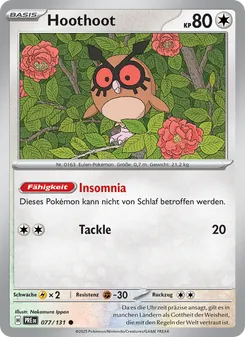Hoothoot (Prismatische Entwicklungen #077/131)