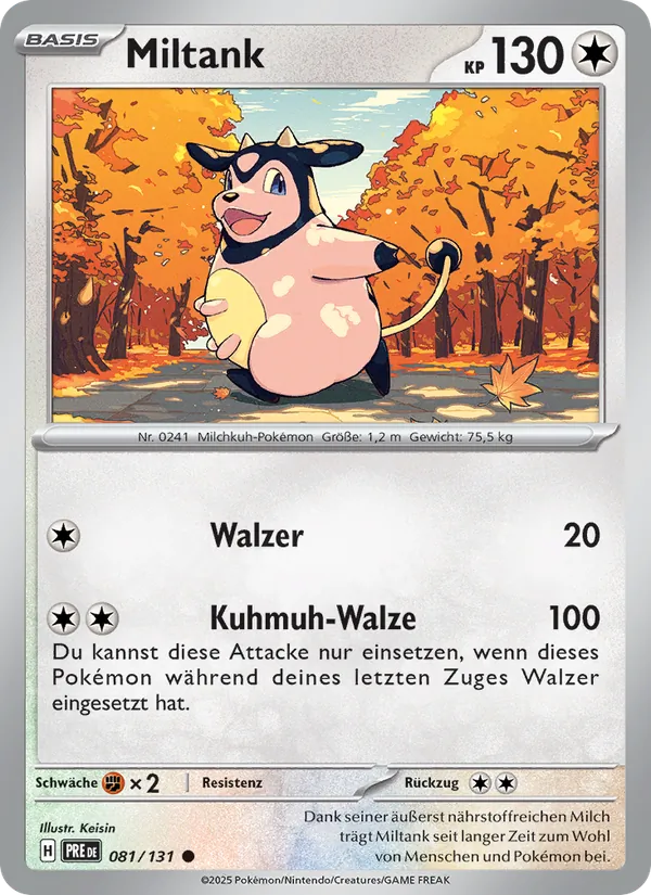 Miltank (Prismatische Entwicklungen #081/131)