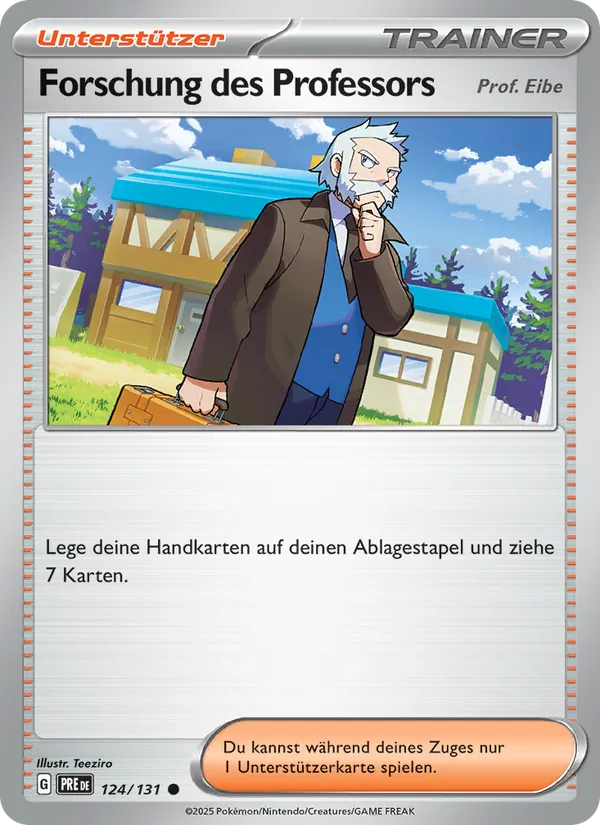 Forschung des Professors (Prismatische Entwicklungen #124/131)