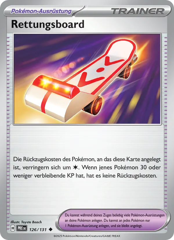 Rettungsboard (Prismatische Entwicklungen #126/131)