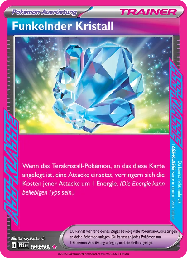 Funkelnder Kristall (Prismatic Evolutions #129/131)