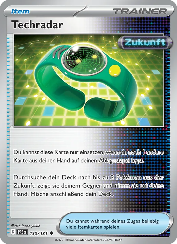 Techradar (Prismatische Entwicklungen #130/131)