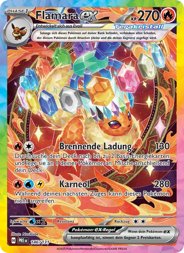 Flamara-ex (Prismatische Entwicklungen #146/131)