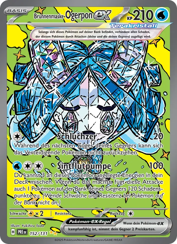 Brunnenmaske-Ogerpon-ex (Prismatic Evolutions #152/131)