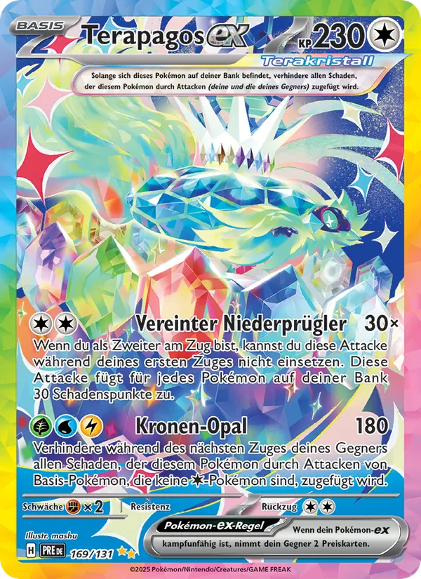 Terapagos-ex (Prismatische Entwicklungen #169/131)