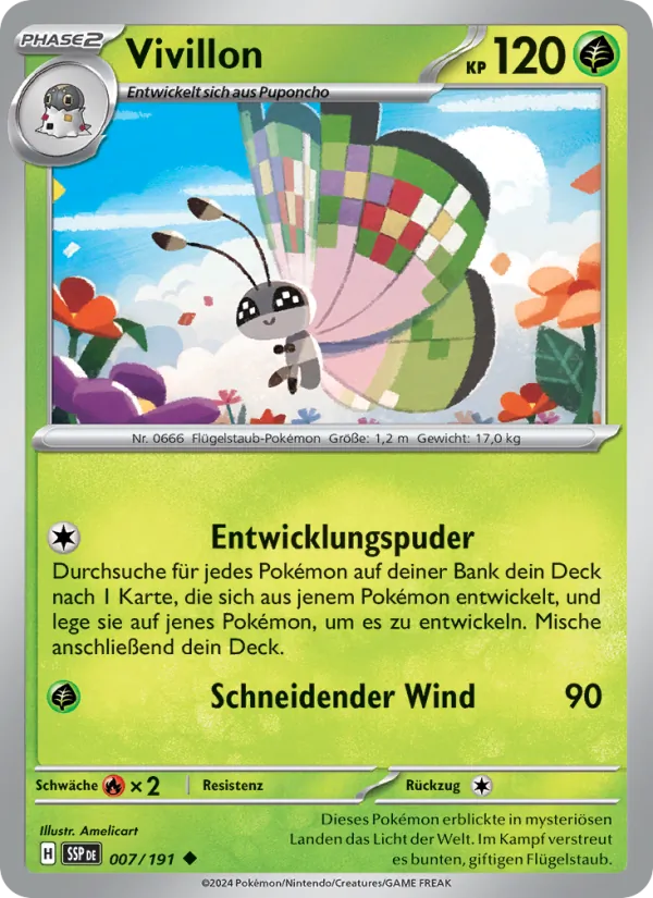 Vivillon (Stürmische Funken #007/191)