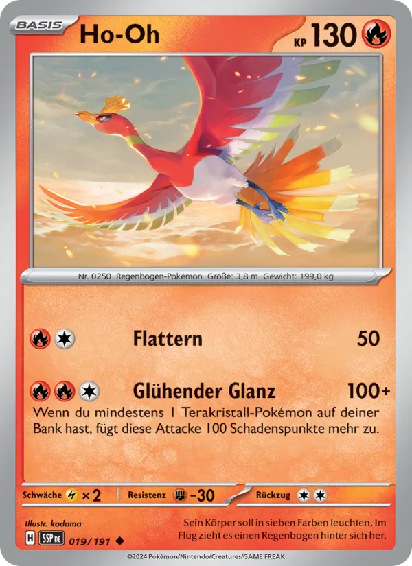 Ho-Oh (Stürmische Funken #019/191)