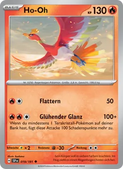 Ho-Oh (Stürmische Funken #019/191)