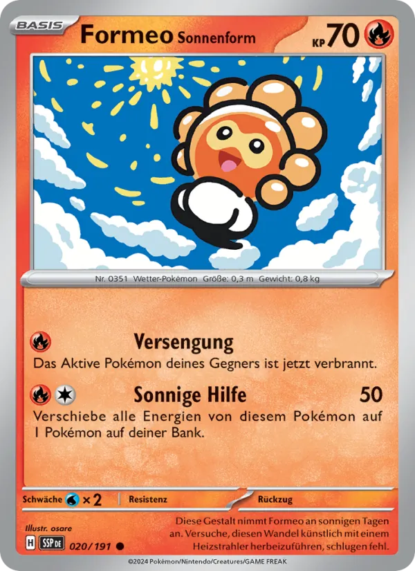Formeo Sonnenform (Surging Sparks #020/191)