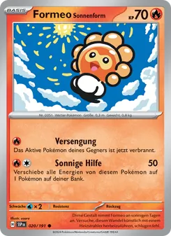 Formeo Sonnenform (Stürmische Funken #020/191)