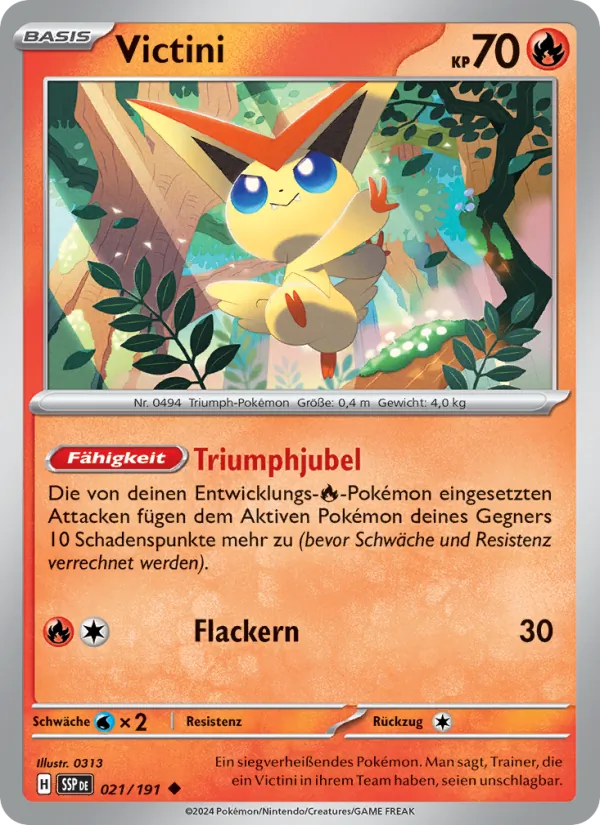 Victini (Stürmische Funken #021/191)
