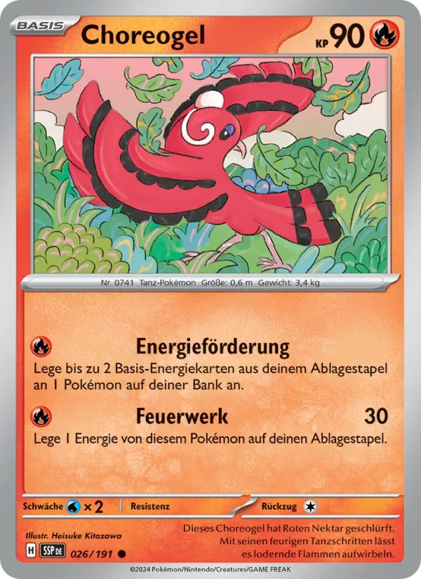 Choreogel (Stürmische Funken #026/191)