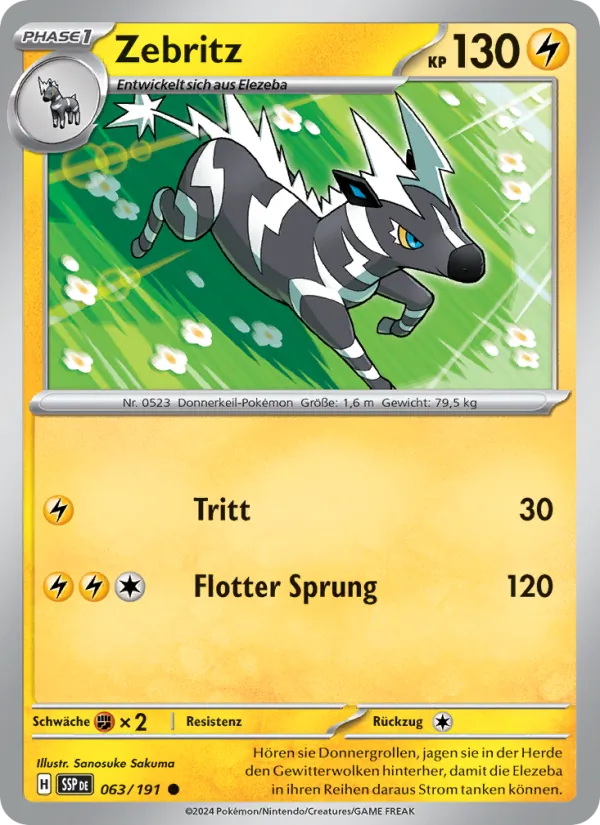 Zebritz (Surging Sparks #063/191)